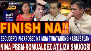 ESCUDERO INEXPOSED NA MGA TINATAGONG KABALBALAN NINA P B B MROMUALDEZ AT LIZA SMUGGS [upl. by Jones]