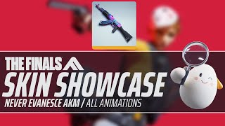 Never Evanesce AKM  The Finals Skin Showcase [upl. by Noreh]