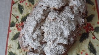 Weihnachtsbäckerei Christstollen Stollen selber backen [upl. by Larena196]