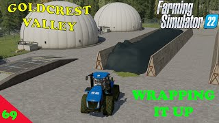 Goldcrest Valley Ep 69 The last harvest Farm Sim 22 [upl. by Enihpesoj13]