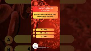 3 HUMAN BODY QUIZ Put your knowledge to the test and challenge your friends and family too [upl. by Jari]