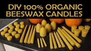 DIY Beeswax Candles [upl. by Tchao]