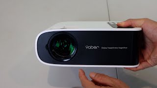 Yaber Pro V8 1080p Projector Review [upl. by Assirak]