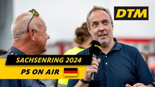 PS on Air  Sachsenring  DTM 2024 [upl. by Gib]