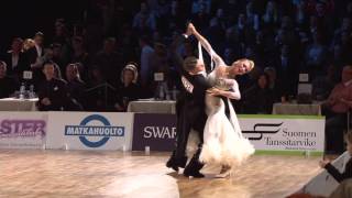 Dmitry Zharkov  Olga Kulikova  Slow Waltz  Finland Open 2016 Grand Slam [upl. by Nillek]