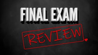 Assembly Exam Review Question  Computer Architecture 1 [upl. by Jonathon]