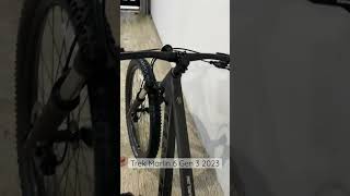 Trek Marlin 6 Gen 3 2023 Dinister Matte Black Small Frame 275 [upl. by Analahs]