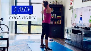 5 MIN FULL BODY STRETCH amp COOL DOWN [upl. by Nigle]