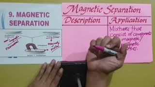 GENERAL CHEMISTRY – LESSON 4 – PART 12 – METHODS OF SEPARATING MIXTURES [upl. by Donelu]