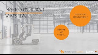 Inventory Count 2024 1 Upgrade Webinar [upl. by Ahsytal]