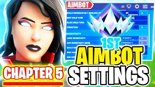 Using The 1 RANKED Controller Settings Gave AIMBOT 🎯😈 Chapter 5 [upl. by Nilak]