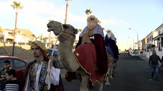 Los Reyes Magos de Oriente visitan Cartaya [upl. by Letizia]