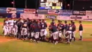 2002  Quad City River Bandits vs Peoria Chefs Fight part 1 [upl. by Lamdin]