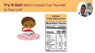 Choose Breakfast Cereals That Are Lower in Added Sugars in the Child and Adult Care Food Program [upl. by Carlee557]