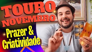 ♉ Tarot Touro  Novembro 2024  A HORA É ESSA SEU CHAKRA DO PRAZER BRILHANDO 🍊 VOCÊ TÁ C A RAZÃO [upl. by Laon]