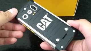 Unboxing CAT B100 Rugged Phone [upl. by Loftus219]