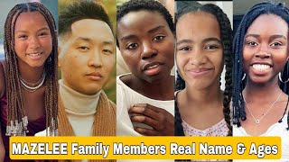 MAZELEE Family Members Real Name And Ages [upl. by Derian115]