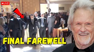 Public funeral  Final farewell and Casket Details of Kris Kristofferson [upl. by Mortie]