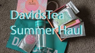 DavidsTea Summer Haul [upl. by Cynthie]