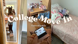 COLLEGE MOVE IN  freshman edition [upl. by Hgielram368]