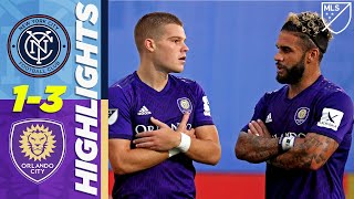 New York City FC 13 Orlando City SC  Mueller Brace Crushes NYCFC  MLS Highlights [upl. by Waneta]