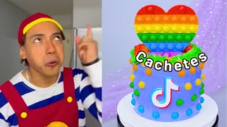 1 hora de los MEJORES Tiktoks de Rubén Tuesta y CACHETES 🤣😂  Storytime con pastel Parte 65 [upl. by Naitsirhk]