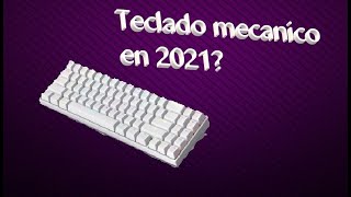 Review Teclado Ajazz Stk61 [upl. by Naihtsirc662]