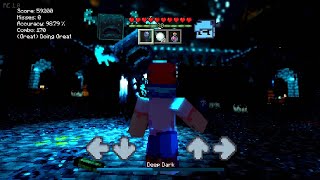 FNF  MOBMOD A Minecraft mod  Deep Dark by Yoshay amp TheGaboDiaz  FC4k [upl. by Yrannav]