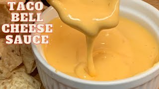 TACO BELL CHEESE SAUCE COPY CAT RECIPE [upl. by Melisa723]