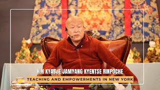 HH Kyabje Jamyang Kyentse Rinpoche Heart Teachings to the Modern Young Generations in New York City [upl. by Atsirtal]