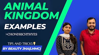 Chondrichthyes example funny tricks 😂 animal kingdomclass11 neet Beauty jha [upl. by Enyleuqcaj]