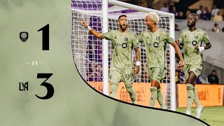 HIGHLIGHTS LAFC 31 Orlando City 61524 [upl. by Mairhpe]