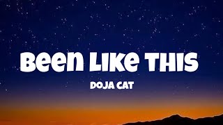 Doja Cat  Been Like This Lyrics [upl. by Alma614]