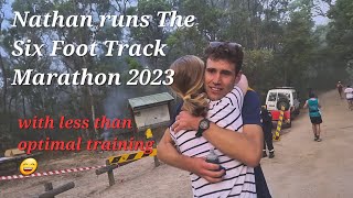 Nathan  Six Foot Track Marathon 2023 Video short version [upl. by Nylrehs]