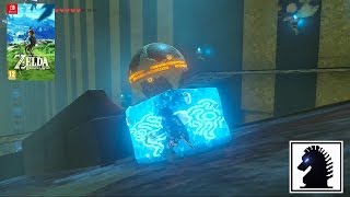 NS Zelda Breath of the Wild  Neez Yohma Shrine Pushing Power Trial [upl. by Sisile]