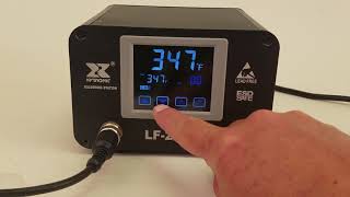 Xytronic LF2900 100 watt LCD Touch Screen Soldering Station [upl. by Zorana]