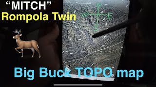 LETS TALK TOPO MAPS Hunting “Mitch” the rompola twin APPALACHIAN MOUNTAINS [upl. by Suoicserp]