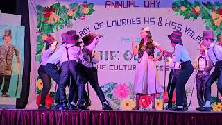 Charlie Chaplin Dance  Annual Day 2023  Our Lady of Lourdes School Valpoi  Goa [upl. by Yevreh281]