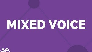 Mixed Voice Vocal Exercise Slides on quotAHquot [upl. by Assylem485]