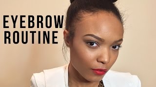 Makeup Forever Aqua Brow Demo amp Review  Eyebrow Routine  HEARTLICIA [upl. by Zondra]