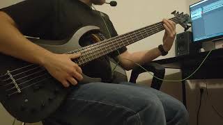 Ryokuoushoku Shakai 緑黄色社会  Party Bass Cover Delicious in Dungeon ED [upl. by Vala]