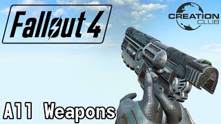 Fallout 4  All Creation Club Weapons [upl. by Tricia]