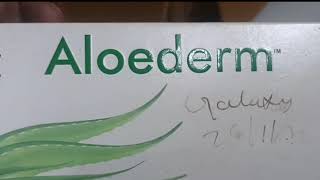 Aloderm aloe Vera  lotion useful in dry skin in children aloederm skin cream Review and medicine [upl. by Aigneis316]