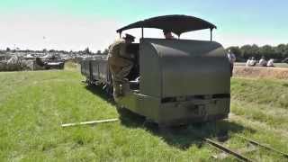 WW1 Trench Railway  Simplex Locomotives at W amp P 2014 [upl. by Alica]