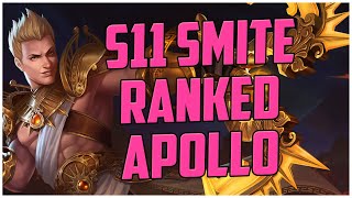 S11 SMITE RANKED APOLLO GAMEPLAY [upl. by Rebme]