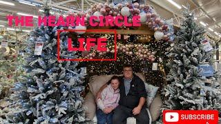 Haskins garden centre Christmas decorations vlog [upl. by Keary]