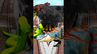 Anaconda Vs Dinosaur Dangerous Attack Part 2 dianosaur jurassicpark jurassicworld anaconda [upl. by Randal]