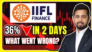 Why IIFL Finance share tanked  RBI ban on IIFL Finance  IIFL FInance Latest news [upl. by Orihakat917]