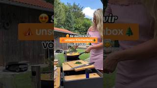 LAYZEE Box 🍽️  die flexible Outdoorküche für Camper Garten oder den Balkon [upl. by Eintruoc]