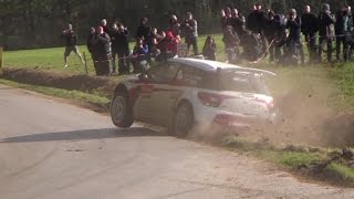 Kris Meeke on the limit Condroz Rally 2014 [upl. by Ingham]